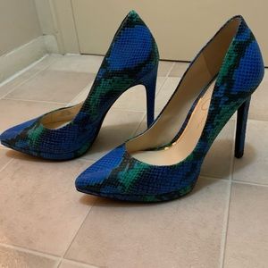 Jessica Simpson Snakeskin Heels